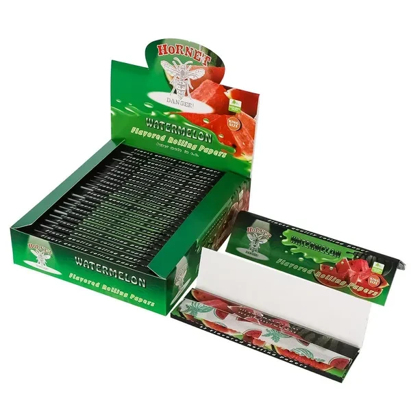 800 leaves watermelon flavor rolling paper 10844 king size smoking paper arabic gum good price to get