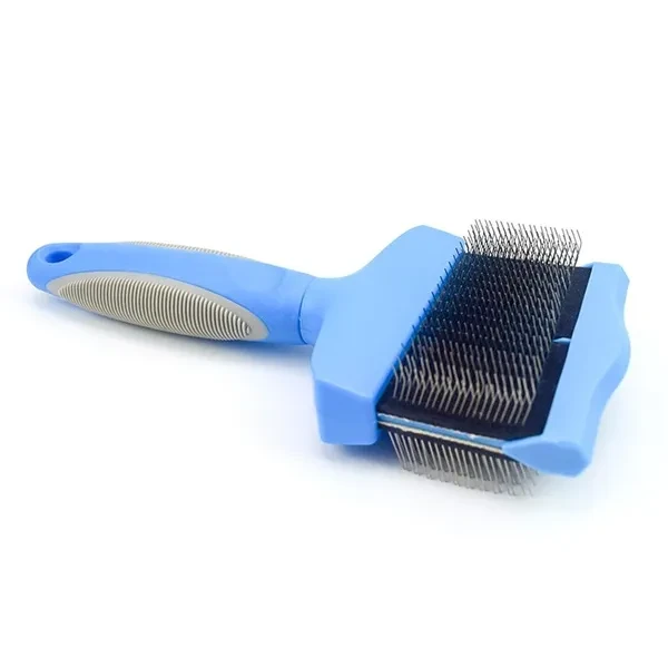 Dogs Cats Fur Bristle Ergonomic Brush Pet Brush Pet Grooming Shedding Hair Brush