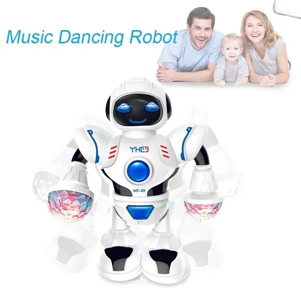 New Electronic Walking Dancing Smart Space Robot Nice Gifts For Children Astronaut Kids Music Light Toys For Boys Kids Girl Dance Robot For 10 Years Age Xmas Gifts