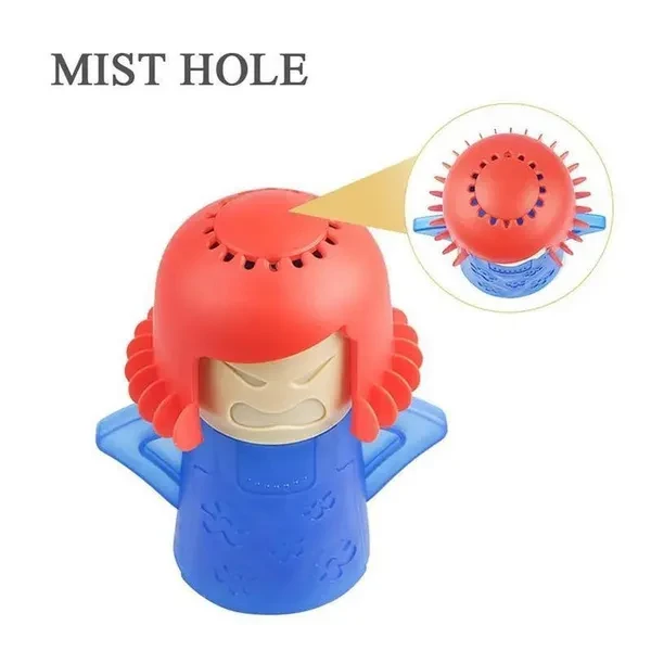 Angry Mama Microwave Cleaner - The Ultimate Eco-Friendly Steam Cleaning Solution for Effortless Kitchen Maintenance and Sparkling Clean Appliances