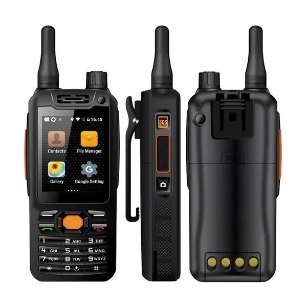 Android Outdoor Unlimited Distance Insertion Phone Card Positioning Three Defense POC Public Network Intercom Intercom Phone