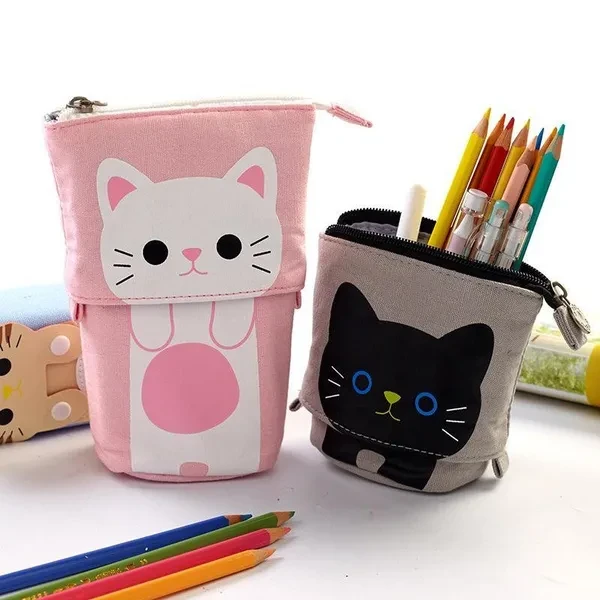 1PC Cute Pencil Case Zipper Pencil Box Boys Girls School Supplies Student Stationery Gift for Kids
