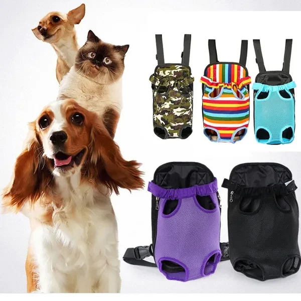 Pets Carrier Backpack Mesh Camouflage Outdoor Travel Products Breathable Shoulder Handle Bags for Small Dog Cats