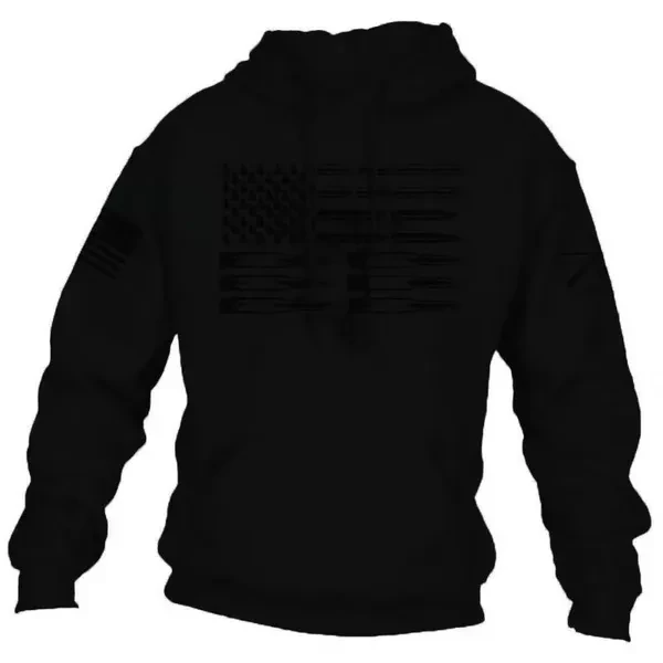 Quality Cotton Us Size S-5XL Brand hood men hoodies fleece warm pullovers sweatshirts mens hoodies jacket sportwear Flag Pullover Hoodie