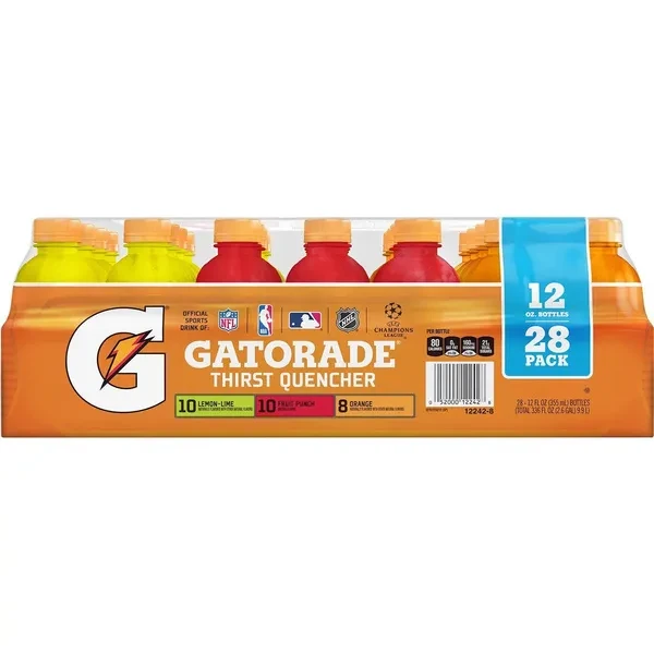Gatorade Sports Drinks Core Variety Pack 12 fl oz, 28 pk