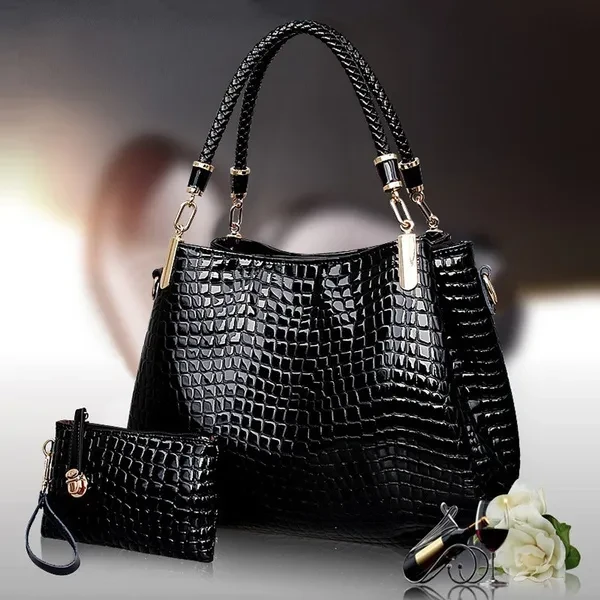 Women Handbag Shoulder Bags Crocodile Bag Women Messenger Bags Tote Bolsas Travel Bags