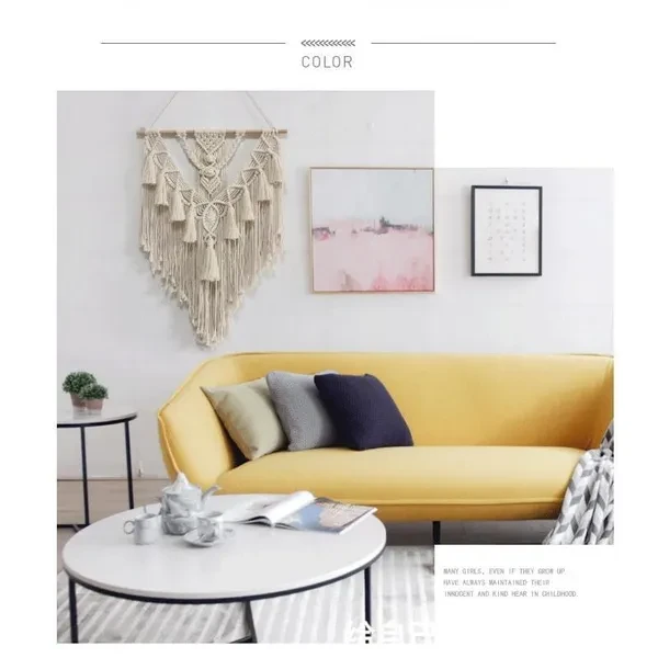 Simple homestay decorative woven tapestry Bohemian tapestry