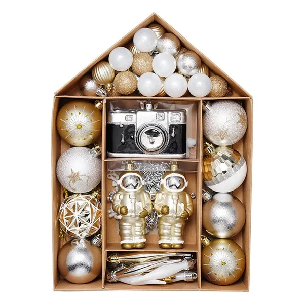 Christmas Baubles Christmas Tree Baubles Box Xmas Holiday Decoration Supplies